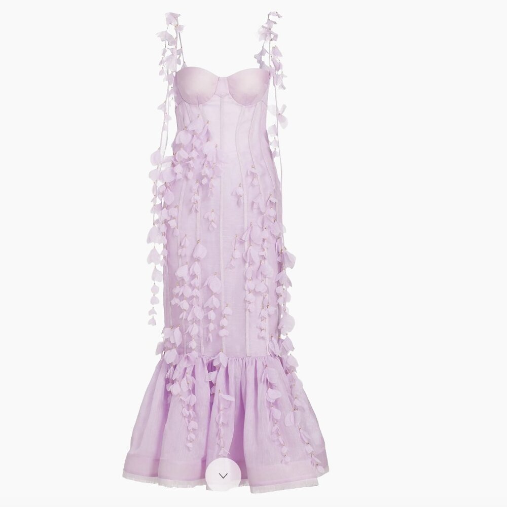 Zimmermann Petal Mermaid Gown dress SIZE 1